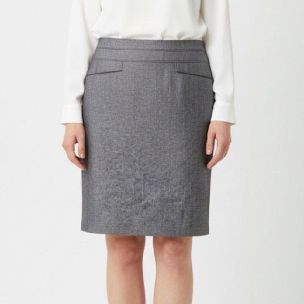 The Limited Collection Grey Pencil Skirt Size 0
